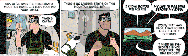 Rip Haywire on Wednesday April 18, 2018 Comic Strip