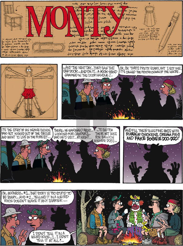 Monty on Sunday May 3, 2020 Comic Strip