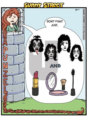 Sunny Street on Thursday December 5, 2013 Comic Strip