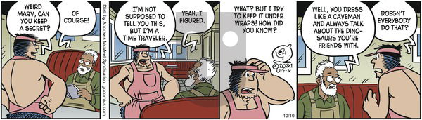 Alley Oop - Thursday October 10, 2024 Comic Strip