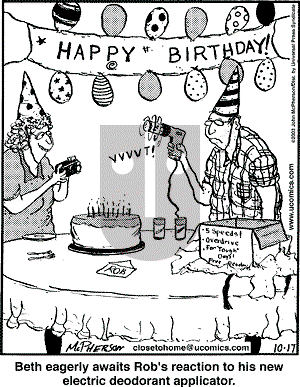 Close to Home - Friday October 17, 2003 Comic Strip