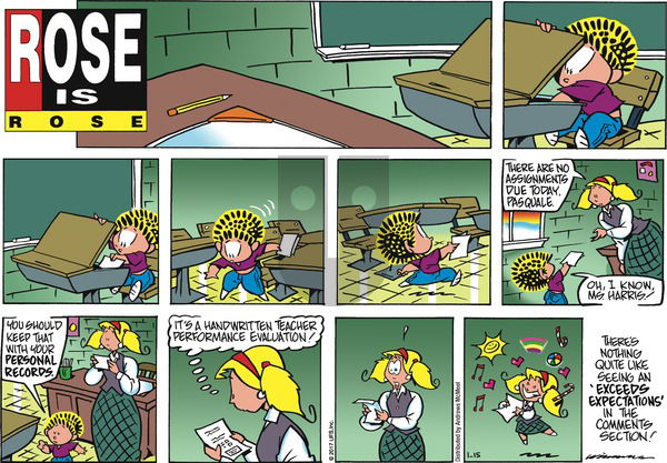 Rose is Rose on Sunday January 15, 2017 Comic Strip