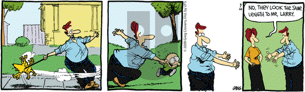 The Buckets on Monday March 30, 2009 Comic Strip