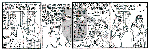 Monty on Thursday February 23, 2006 Comic Strip