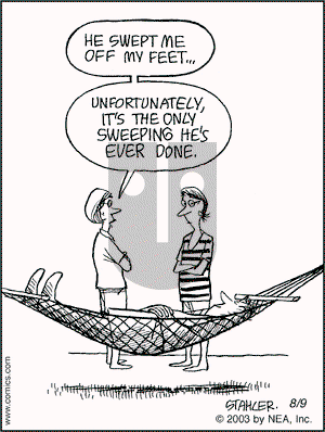 Moderately Confused on Saturday August 9, 2003 Comic Strip