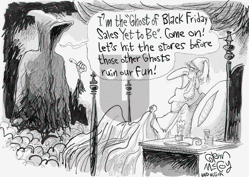 Glenn McCoy on Friday November 25, 2016 Comic Strip