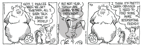 The Grizzwells on Monday December 29, 2003 Comic Strip