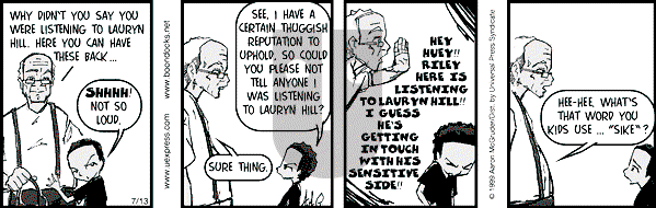 The Boondocks - Tuesday July 13, 1999 Comic Strip