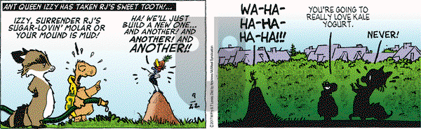 Over the Hedge on Friday September 22, 2017 Comic Strip