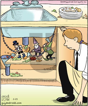 Brevity on Monday February 23, 2009 Comic Strip