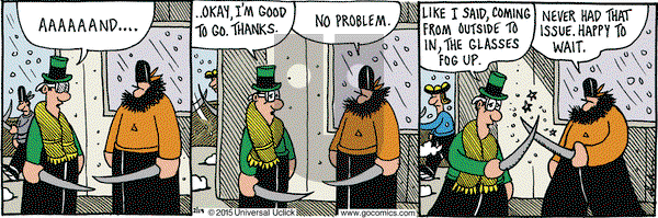 Overboard on Thursday February 19, 2015 Comic Strip