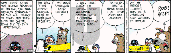 Get Fuzzy on Monday September 19, 2016 Comic Strip