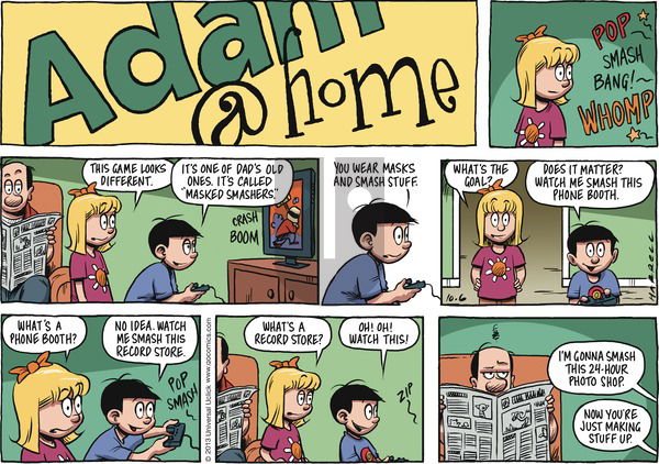 Adam@Home on Sunday October 6, 2013 Comic Strip