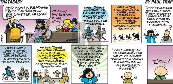 Thatababy on Sunday January 8, 2012 Comic Strip