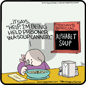 Ziggy - Tuesday January 30, 2001 Comic Strip