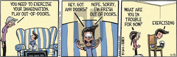 Grand Avenue on Saturday June 26, 2010 Comic Strip