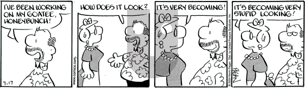 Drabble on Saturday July 17, 2004 Comic Strip