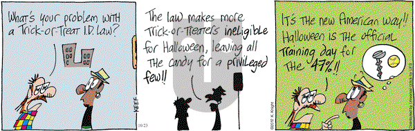 The Knight Life on Tuesday October 23, 2012 Comic Strip