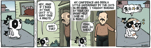 Pooch Cafe - Thursday May 3, 2012 Comic Strip