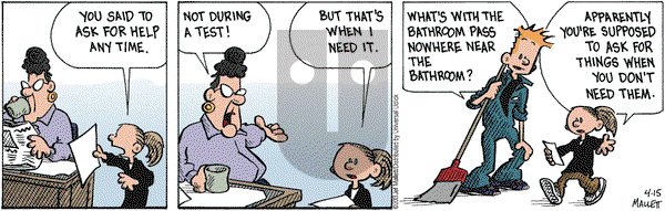 Frazz - Monday April 15, 2013 Comic Strip