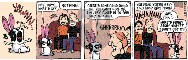 Pooch Cafe on Tuesday January 24, 2012 Comic Strip