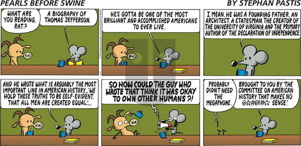 Pearls Before Swine - Sunday February 16, 2025 Comic Strip
