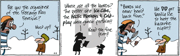 The Knight Life on Thursday March 4, 2010 Comic Strip