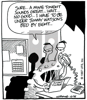 Reality Check on Saturday October 25, 1997 Comic Strip
