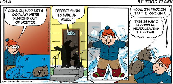 Lola on Sunday February 24, 2019 Comic Strip