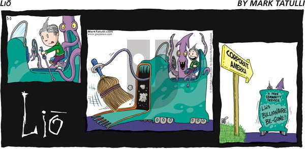Lio on Sunday May 3, 2020 Comic Strip