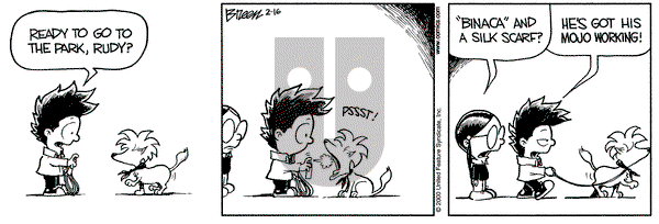 Grand Avenue on Wednesday February 16, 2000 Comic Strip