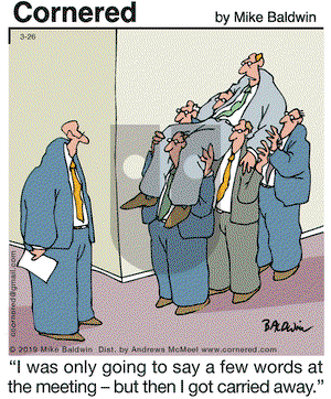 Cornered on Tuesday March 26, 2019 Comic Strip