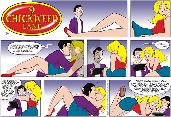 9 Chickweed Lane on Sunday October 24, 2010 Comic Strip