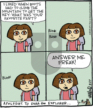 Reality Check on Thursday August 27, 2015 Comic Strip