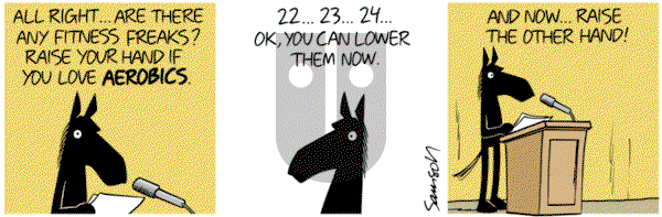 Dark Side of the Horse on Tuesday November 26, 2013 Comic Strip