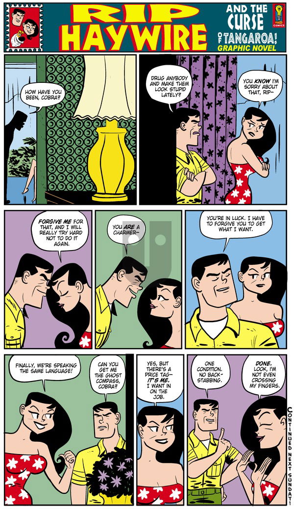 Rip Haywire on Sunday October 13, 2013 Comic Strip
