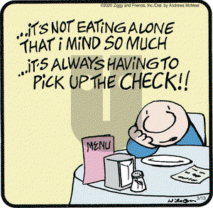 Ziggy on Friday March 13, 2020 Comic Strip