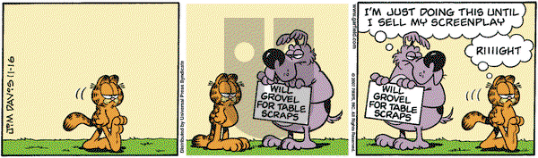 Garfield on Friday November 16, 2007 Comic Strip