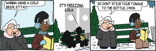 Lola on Saturday December 20, 2008 Comic Strip