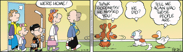 Drabble on Wednesday March 14, 2018 Comic Strip