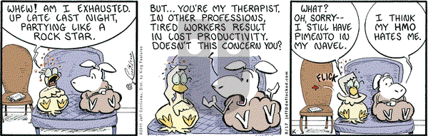 DeFlocked on Wednesday August 17, 2011 Comic Strip