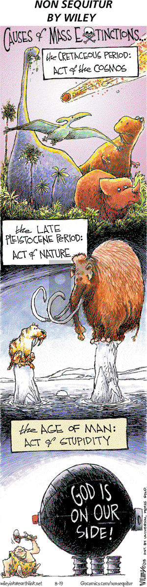 Non Sequitur on Sunday August 19, 2007 Comic Strip