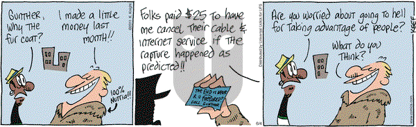 The Knight Life - Saturday June 4, 2011 Comic Strip