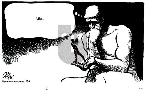Pat Oliphant on Monday June 24, 1985 Comic Strip