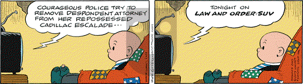 Nancy on Thursday August 6, 2009 Comic Strip