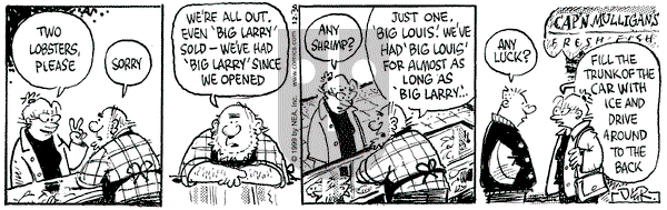 Betty on Thursday December 30, 1999 Comic Strip