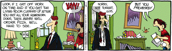 The Buckets on Tuesday January 8, 2013 Comic Strip