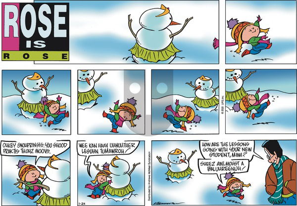 Rose is Rose on Sunday January 24, 2021 Comic Strip