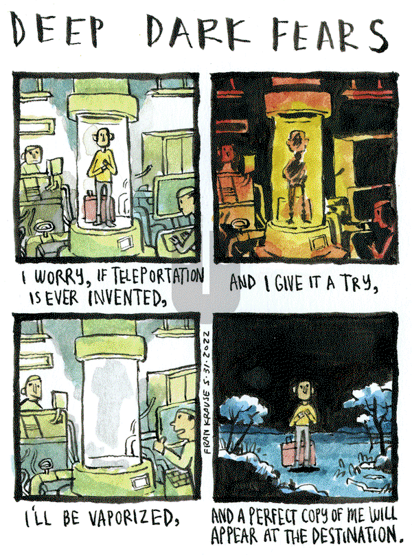 Deep Dark Fears - Monday October 3, 2022 Comic Strip