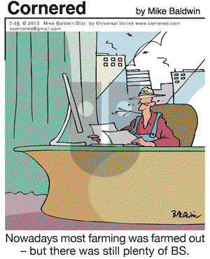 Cornered on Monday July 15, 2013 Comic Strip